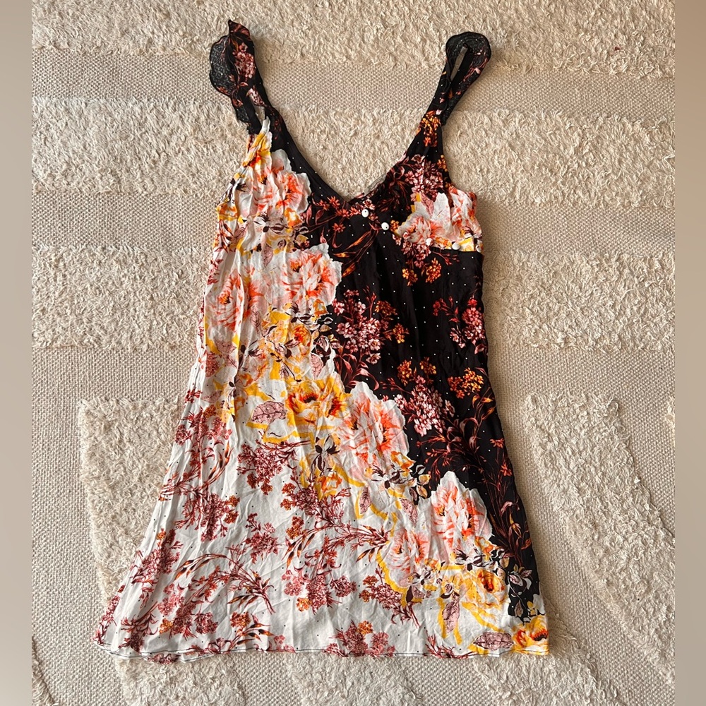 Free people floral dress size small NWOT